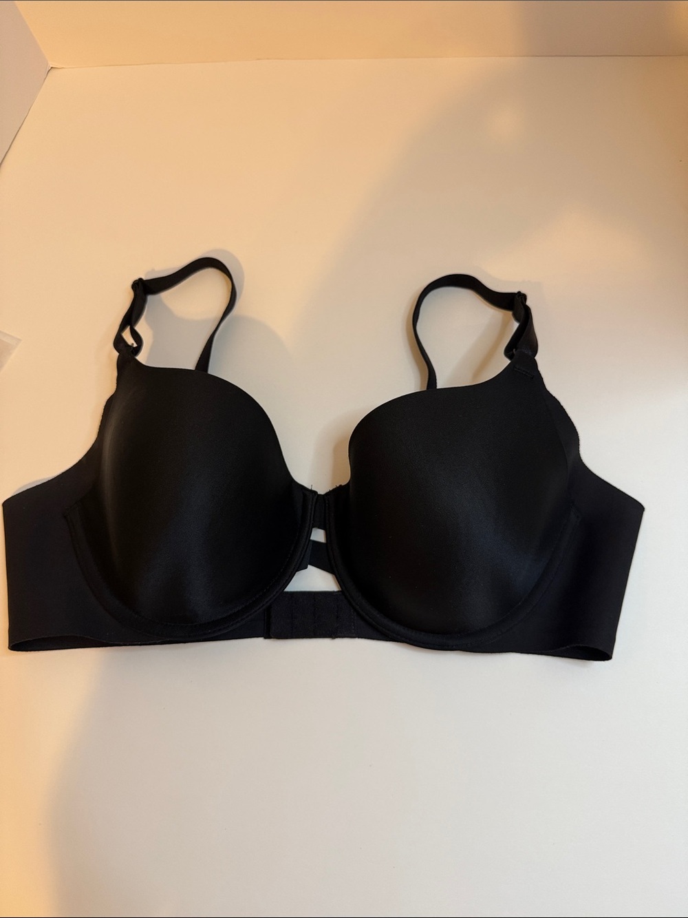 Warner’s 38B Black Padded Underwire Bra Comfort Fit Like New